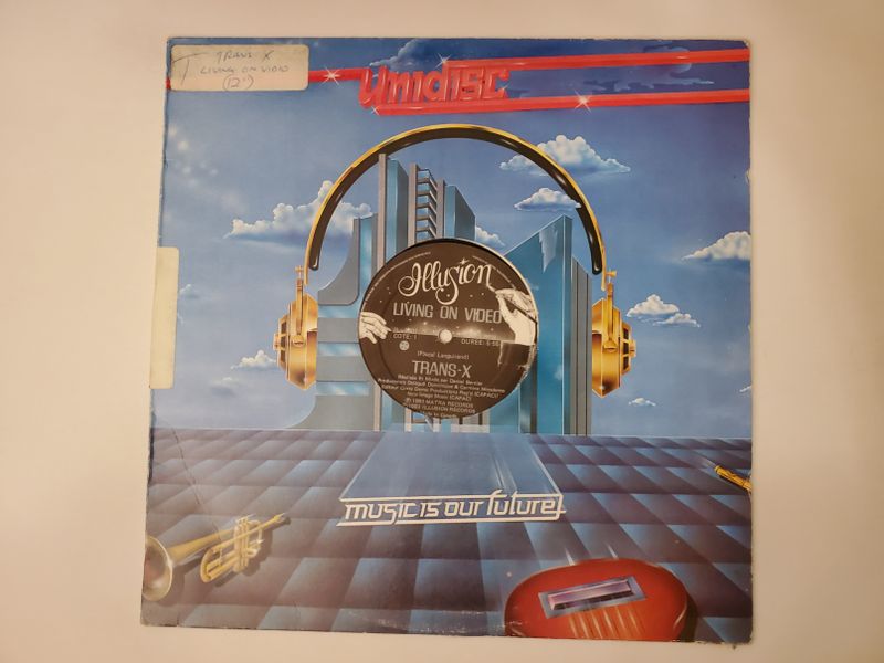 Trans-X Living on Video vinyl record